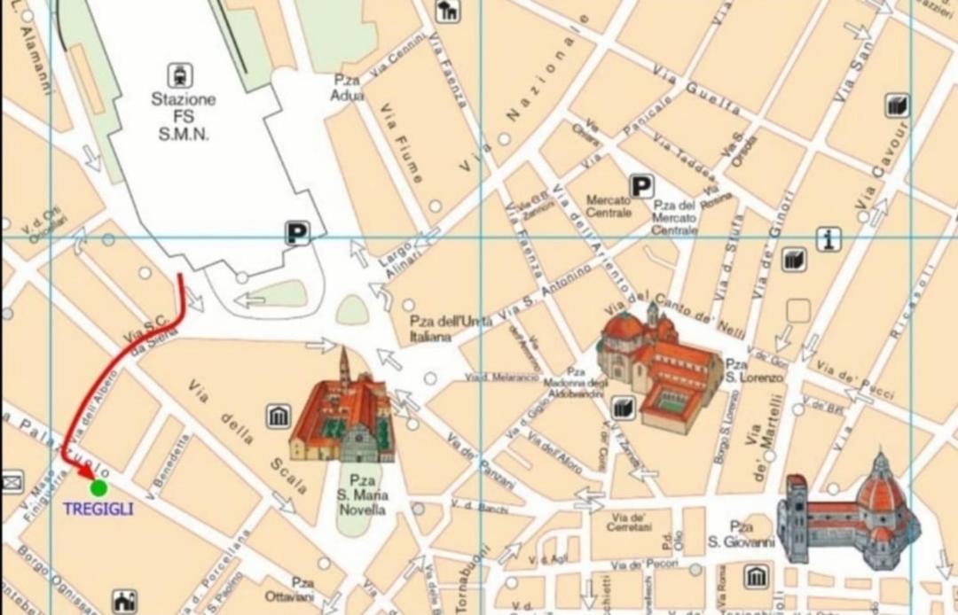 Tre Gigli Firenze Apartment, 5 Minutes From Station, Via Palazzuolo 55 외부 사진